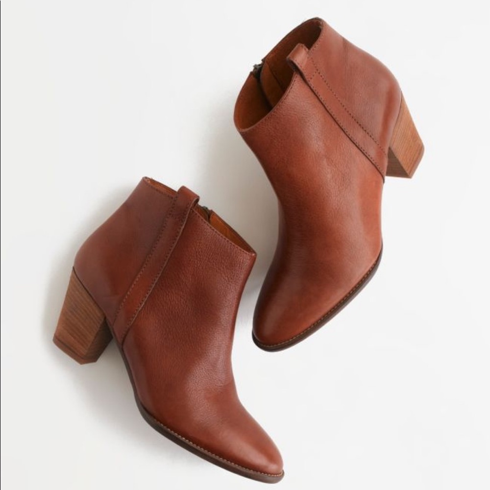 Madewell Billie Leather Booties